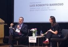 Em Londres, ministro Barroso diz que Brasil criou uma sociedade viciada no Estado