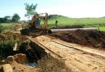 Residências do DER trabalham na manutenção das estradas estaduais