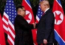 Kim e Trump assinam acordo para desnuclearização das Coreias; EUA oferecem “garantias de segurança”