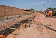 Município interrompe trânsito na Mamoré para construção de galeria