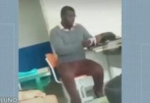 Alunos são filmados humilhando professor e vídeo viraliza na internet