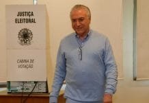 ‘Poder não será do Bolsonaro nem do Haddad’, diz Temer após votar