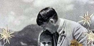 Foto rara exibe Hitler abraçado com criança judia