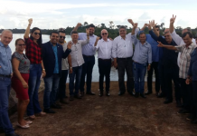 Eletronorte assina ordem de serviço para construção da ponte sobre o Rio Jamari no Município de Itapuã do Oeste (RO)