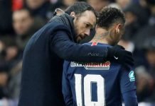 ‘Uma maldição’, resume jornal francês sobre nova lesão de Neymar
