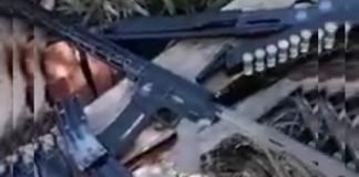 Em vídeo suposto integrante do PCC exibe fuzis em RO