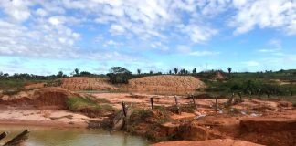 Mapa de inundação está sendo elaborado após rompimento em bacia de decantação