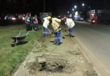 LIMPEZA – Avenida Jorge Teixeira recebe mutirão da Semusb