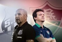 Santos x Fluminense: o duelo de adoração à posse de bola entre Jorge Sampaoli e Fernando Diniz
