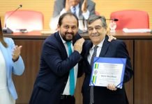ALE-RO entrega homenagens a Bianco, desembargador Gilberto Barbosa e aos médicos Álvaro Luiz Galvão e Listz Jonney