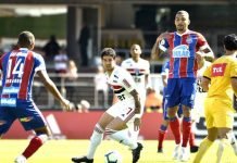 São Paulo cria, Bahia pressiona, mas rivais empatam sem gols no Morumbi
