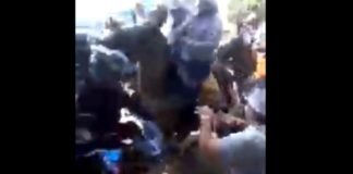 VÍDEO: Conflito entre PM e membros de comitiva acaba em tiros e chicotadas na cavalgada