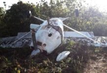 Avião roubado em Vilhena caiu em reserva florestal na Bolívia