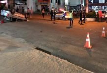 Imprudência causa grave acidente na Avenida Amazonas com Rio Madeira