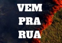 Manifestantes organizam protesto pela Amazônia em Rondônia