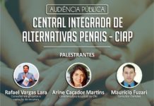 Secretaria de Estado de Justiça realiza audiência pública para implantação da Central Integrada de Alternativas Penais