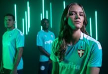 Palmeiras apresenta terceira camisa e faz homenagem ao aniversário do clube; veja fotos