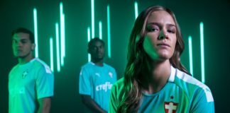 Palmeiras apresenta terceira camisa e faz homenagem ao aniversário do clube; veja fotos
