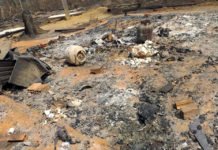 Casal morre carbonizado em incêndio no município de Machadinho