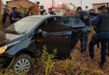 Polícia identifica motorista morto e apreende três menores com revólver