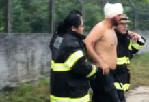 VÍDEO: Imagens mostra resgate após queda de avião com servidores em Manaus