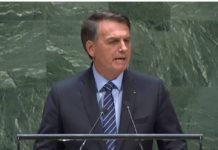 Presidente Bolsonaro fala na ONU