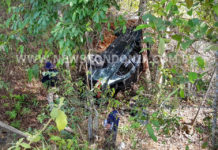 Motorista morre após carro sair da pista e cair em vala na BR 319