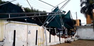Chuva de granizo arrasa cidade, mata uma mulher e deixa moradores desesperados
