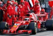 Ferrari evita encontro de Vettel e Leclerc após batida em Interlagos
