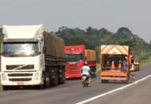 DER trabalha na etapa final de sinalização do Anel Viário de Ji-Paraná
