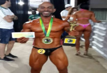 Fisiculturista de Ouro Preto é campeão na categoria bodybuilding, em Porto Velho