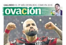 Gabigol é eleito o Rei da América; Flamengo coloca trio no pódio