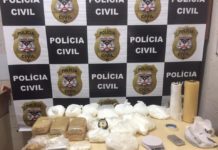 Polícia Civil apreende cerca de 10 quilos de entorpecentes em conveniência
