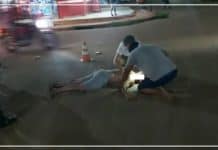 Borracheiro é atacado violentamente com golpes de barra de ferro na cabeça