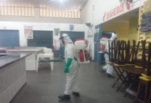 CORONAVÍRUS Prefeitura de Porto Velho realiza nova desinfecção do Mercado do KM 1