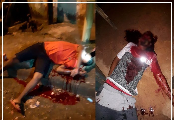 IMAGENS FORTES: Homem é assassinado na zona leste de Porto Velho e outro fica ferido