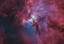 É com esta imagem que a NASA inicia a semana