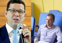 ‘Jamais sairia sem avisar’, diz governador Marcos Rocha