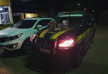 PRF apreende 35 quilos de cocaína durante fiscalização na BR-364