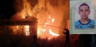 TRÁGICO: Homem morre carbonizado em residência que pegou fogo