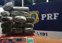 Duas mulheres são presas em Porto Velho transportando 10 quilos de maconha