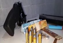 ‘Sou ameaçado por facção criminosa’, diz passageiro de táxi flagrado com arma