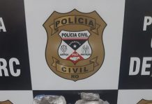 Cerca de 8 kg de drogas são apreendidas pelo Denarc na Zona Leste de Porto Velho