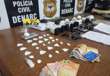 Denarc prende casal de traficante monitorado em casa de luxo