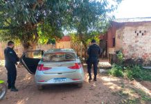 Jovem é amarrado em mata e PM prende criminoso com carro roubado