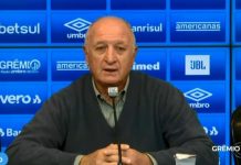 Felipão é apresentado pelo Grêmio, projeta “grande desafio” e se declara: “Estou em casa”