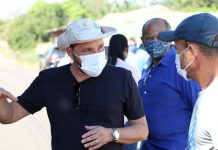 Prefeito Hildon Chaves vistoria obra de asfaltamento no São Francisco; são mais de 30 quilômetros previstos para o bairro
