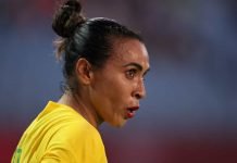 Marta aprova desempenho do Brasil contra a Austrália