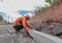 Obras de infraestrutura chegam a 19 ruas de Porto Velho, nesta sexta-feira (10)