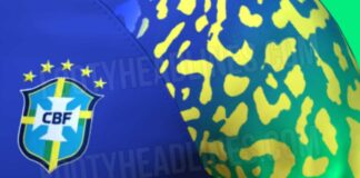 Com mangas de “leopardo”, vaza suposta camisa do Brasil para a Copa de 2022
